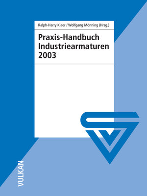 cover image of Praxis-Handbuch Industriearmaturen 2003